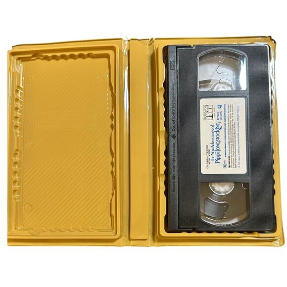 The New Adventures of Pippi Longstocking Vintage VHS Tape - Picture 2 of 6